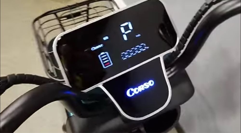 Доставка‼️Акція‼️ Електричний мопед Corso Crosser500-650w72/20a