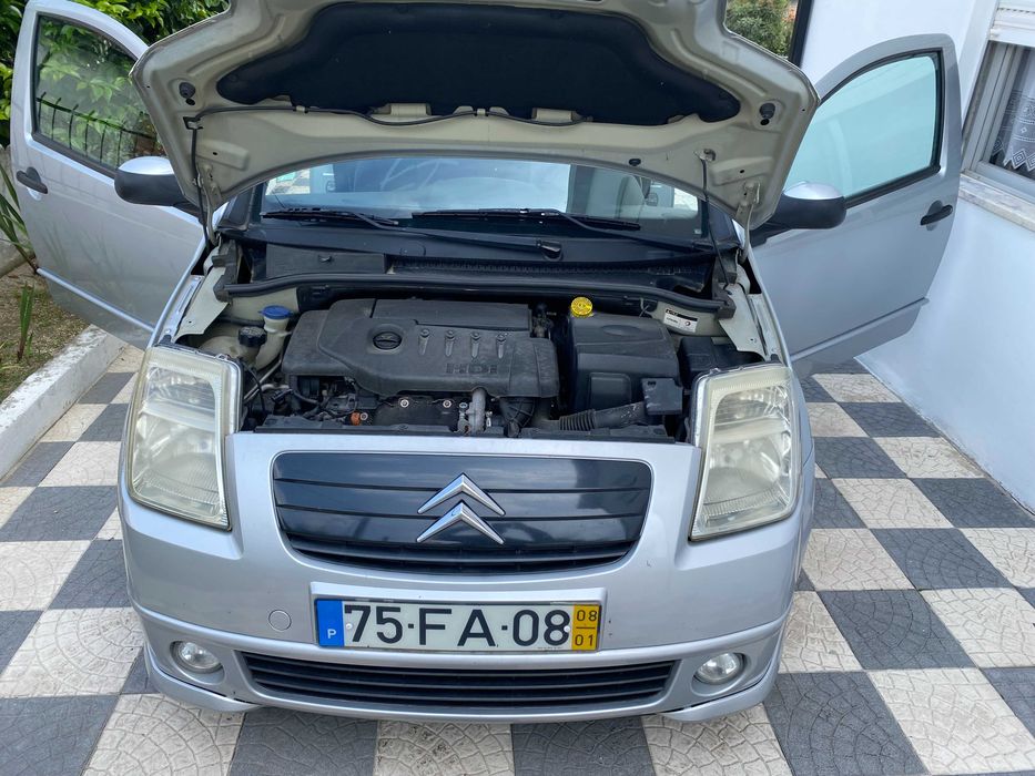 Citroen C2 1.4 Hdi Vtr  Ano 2008/01 - 193000Km