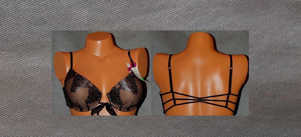 55% TANIEJ ekskluzywny biustonosz marki Valisere model Sexy Mision WHFP rozmiar 80D