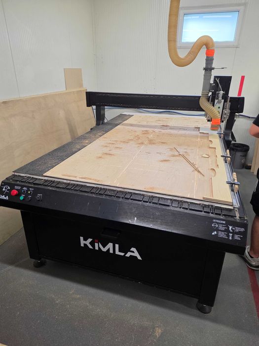 Ploter Frezarka CNC Kimla Blackbird 1525 Serwonapędy