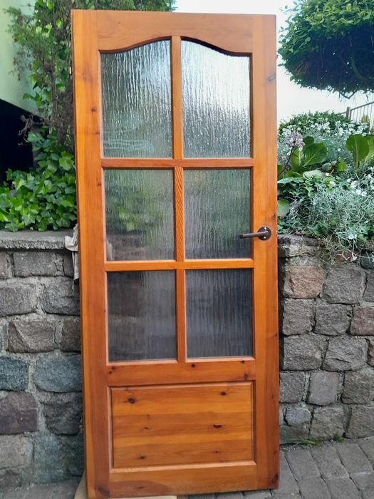 drzwi drewniane 80 prawe wewnętrzne