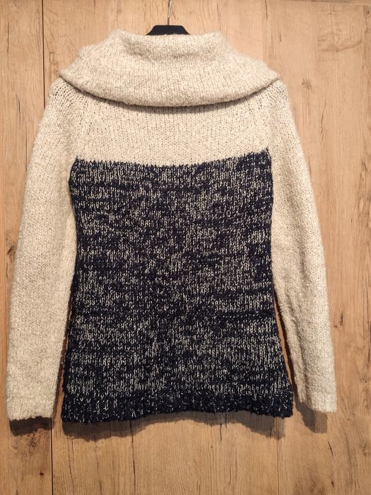 Sweter M  ciepły golf