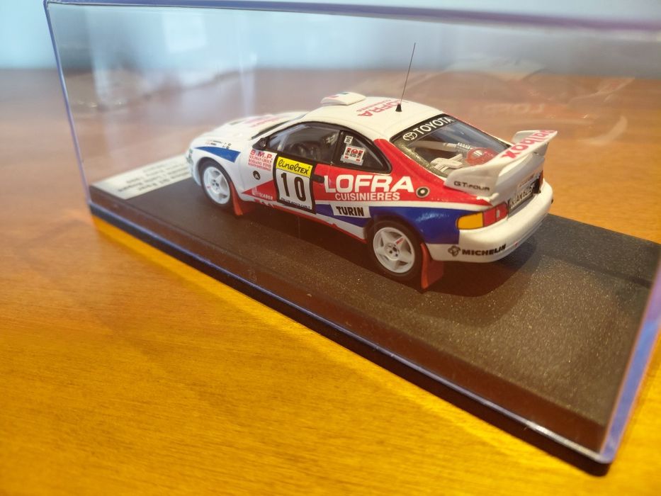 Miniatura Toyota Celica GT Four ST205 LOFRA Rali Monte Carlo 96 Trofeu
