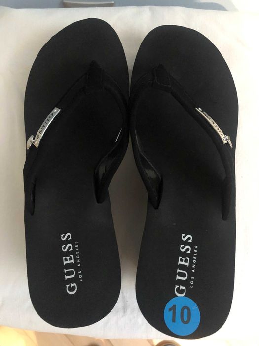 Guess Japonki na koturnie czarne R.41/42