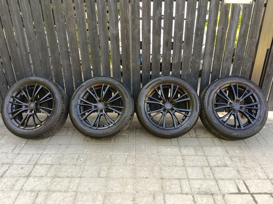 Alufelgi felgi z oponami letnimi 16" 7j, et 37 4x100