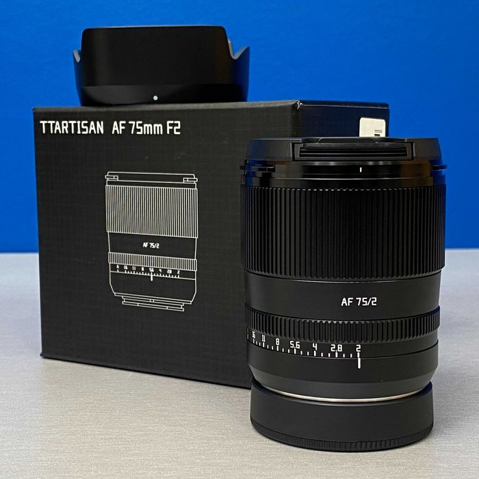 TTArtisan AF 75mm f/2 | Sony FE | NOVA | 3 ANOS DE GARANTIA