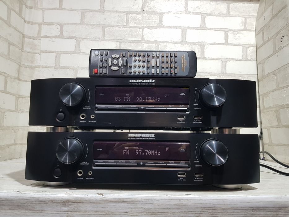 5.1/7.1 AV ресивер MARANTZ NR-1506+1/1606, 7x70 Вт,HDMI,Wi-Fi,Bluetoot