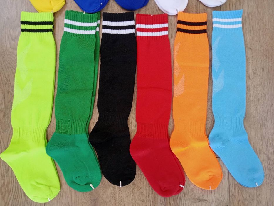 Гетры детские ЛЁГКИЕ (размер 27-34,32-39,40-45) футбольные (за пару)