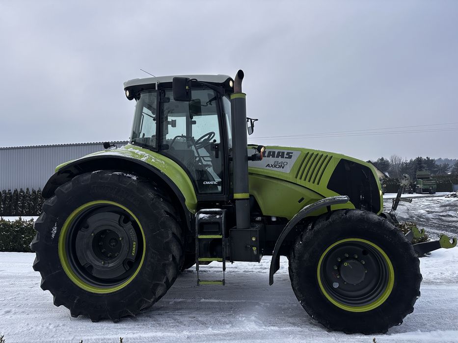 Claas Axion 840, 50km/h, gotowy do pracy, super stan