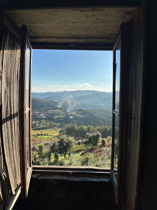 Casa rural com vista montanha
