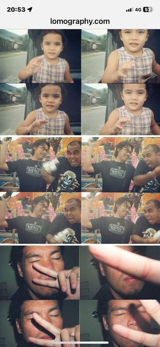 LOMO - Action Sampler com Flash