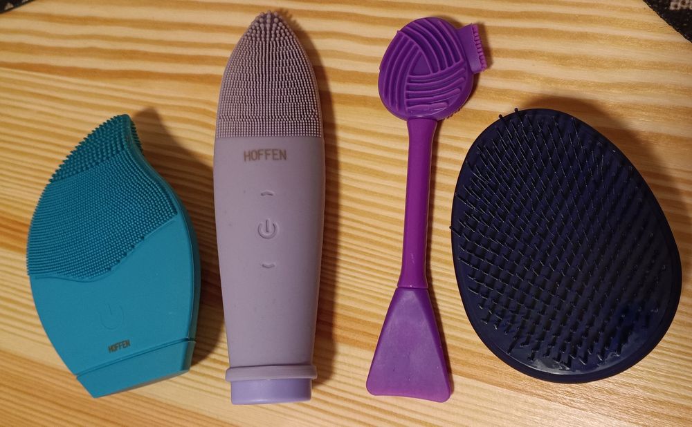 Soniczna szczoteczka do twarzy 2 s. Hoffen, szczotka jak Tangle Teezer