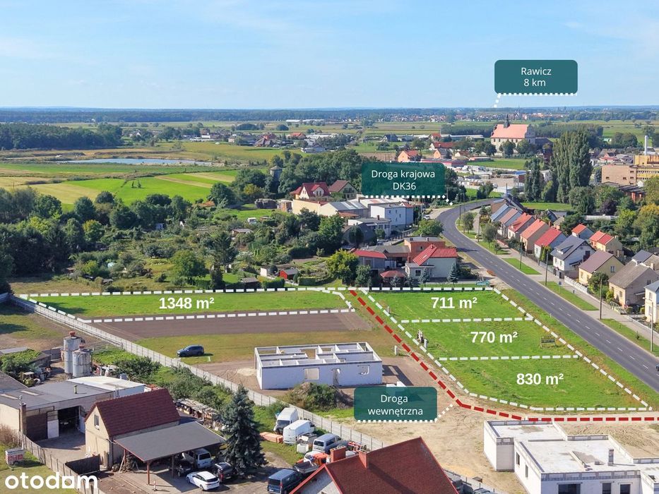 Na sprzedaż działki budowlane z wydanymi warunkami zabudowy - Widok 2