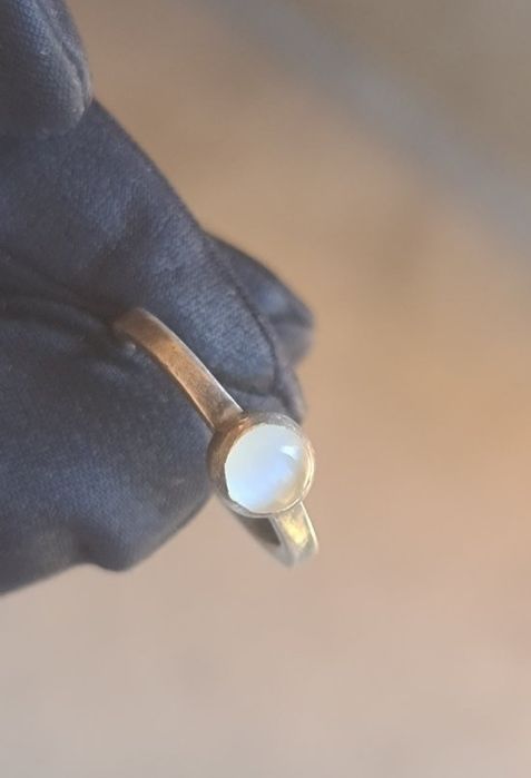 Каблучка кольцо серьги серебро лунный камень адуляр кошачий глаз