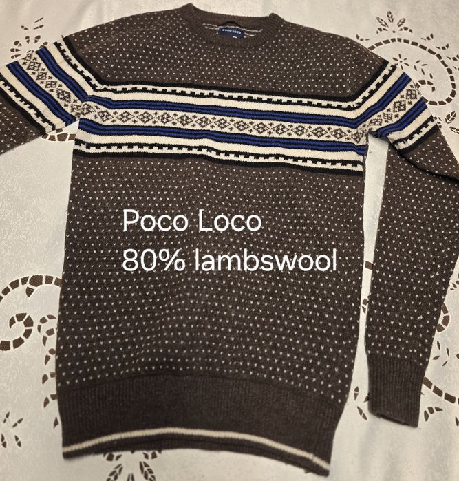 Grubszy sweter Poco Loko-M