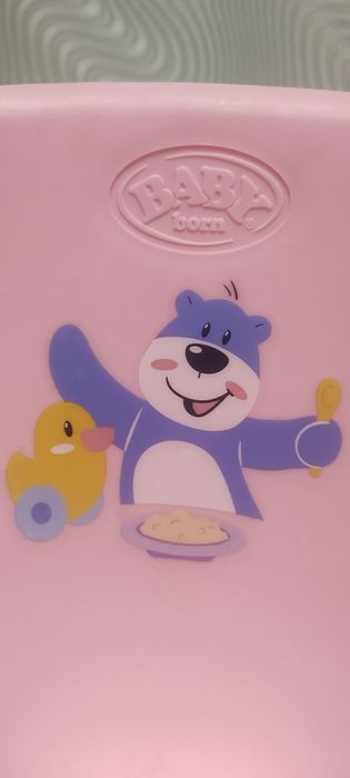 Високий стільчик для ляльки BABY born