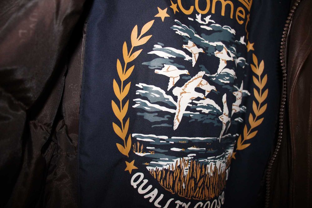 Куртка чоловіча шкіряна утеплена /США, бренд  Comet/