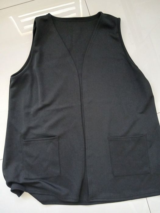 Czarna kamizelka r 3xl