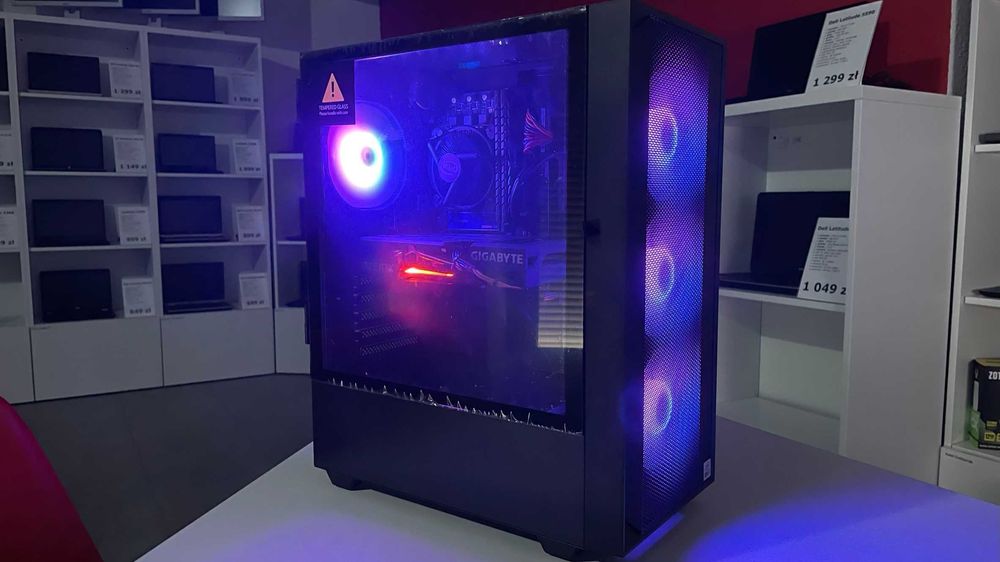 Nowy Komputer Gamingowy Ryzen 7 5700x 32GB 1TB SSD RTX 5060 W11 FV23%