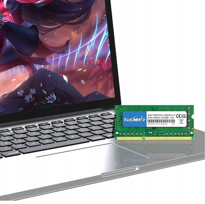 Tecmiyo 4 Gb 1Rx8 Pc3L-12800S Ddr3 1600 Mhz