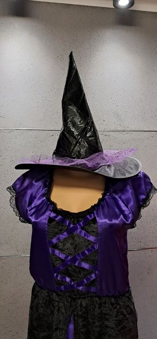 Strój przebranie kostium czarownica