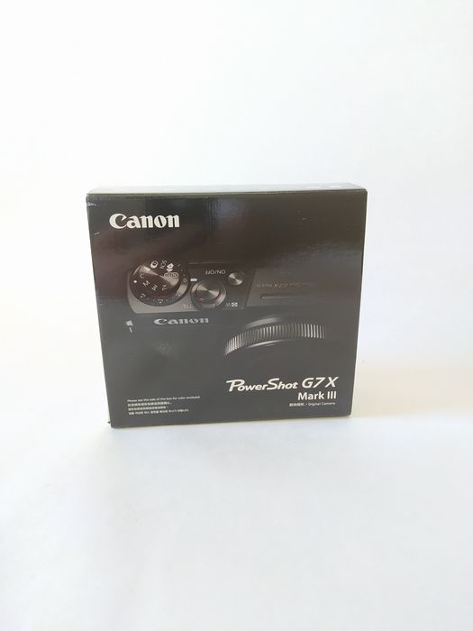 Фотоапарат Canon PowerShot G7 X Mark III Black + мікрофон + карта