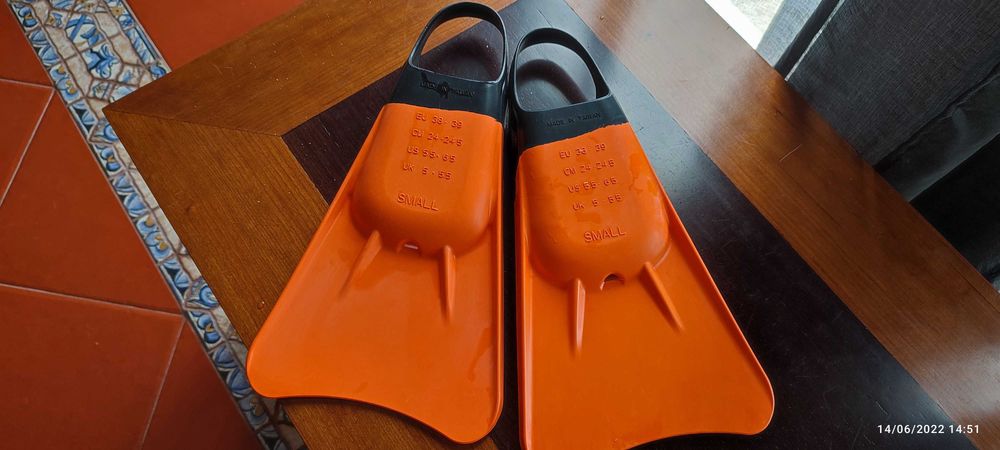 Pés pato tamanho 38/39