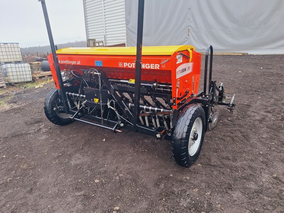Siewnik zbożowy 2,5m  Pottinger Vitasem 250 talerzowy nie Amazone