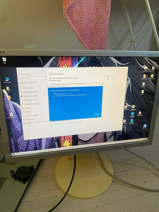 Komputer i5 16GB RAM GTX 1050 Ti SSD+HDD + monitor