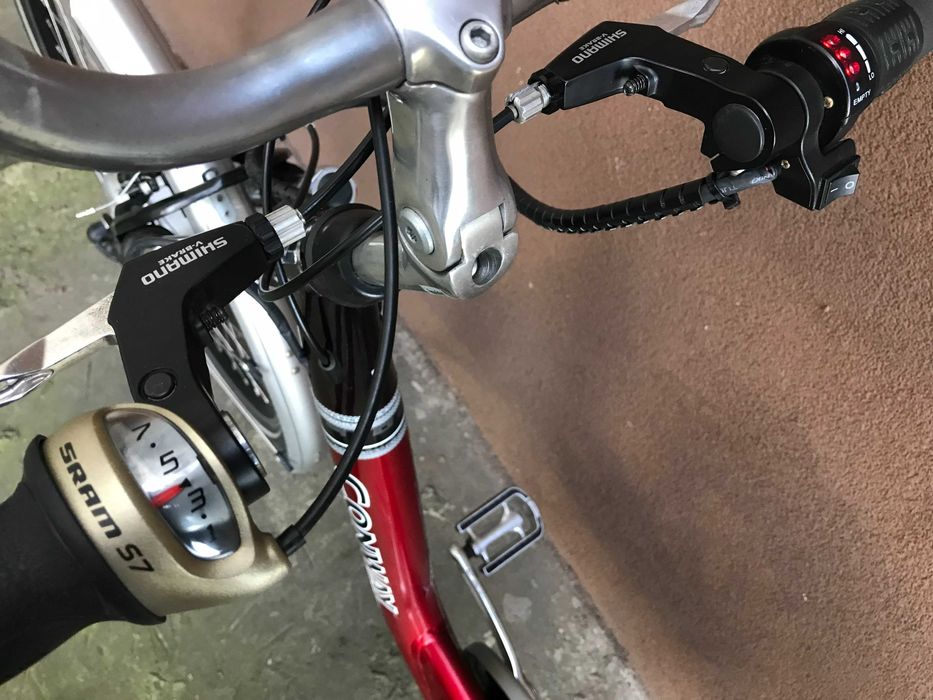 Електровелосипед 26 дамка  CONWAY ручка газу