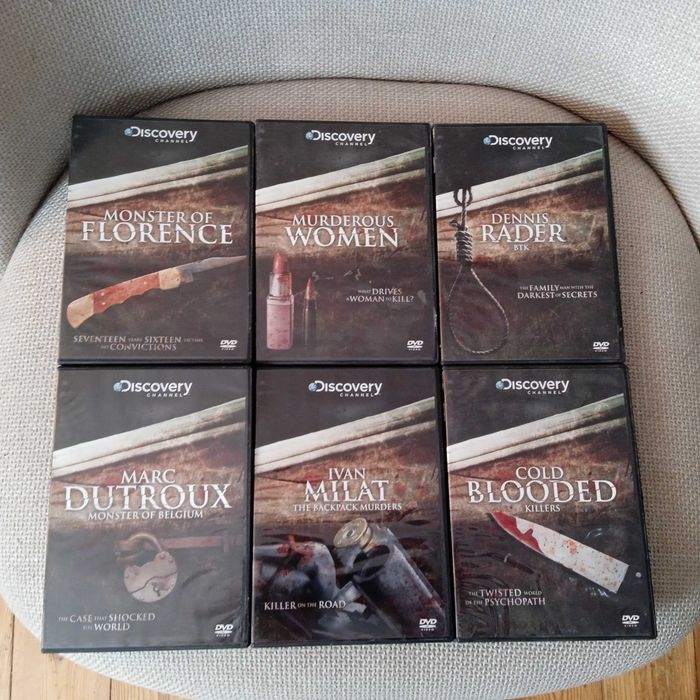 Zestaw Serial Killers  Discovery DVD