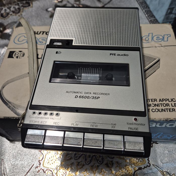 Dyktafon,Data Recorder D6600/35P 1976r.