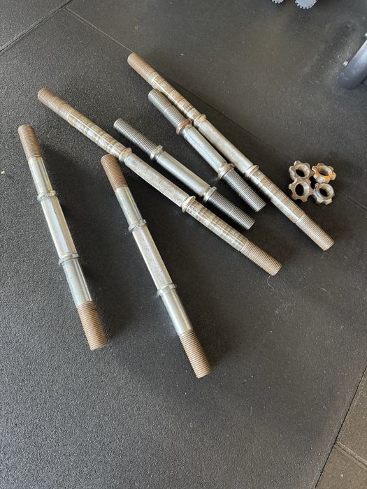 Ferros para halteres, 70kg 50kg 40kg 40kg discos não incluidos