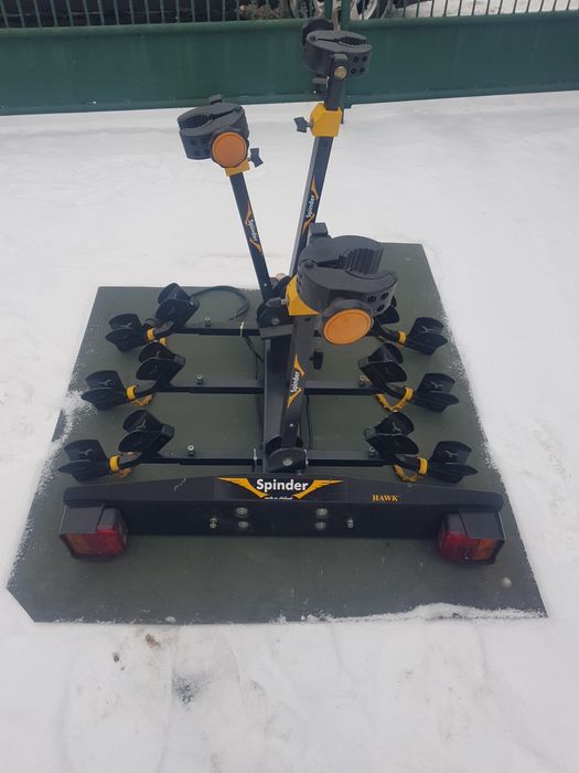 Bagażnik 3 rowery na hak,Spinder , holenderski