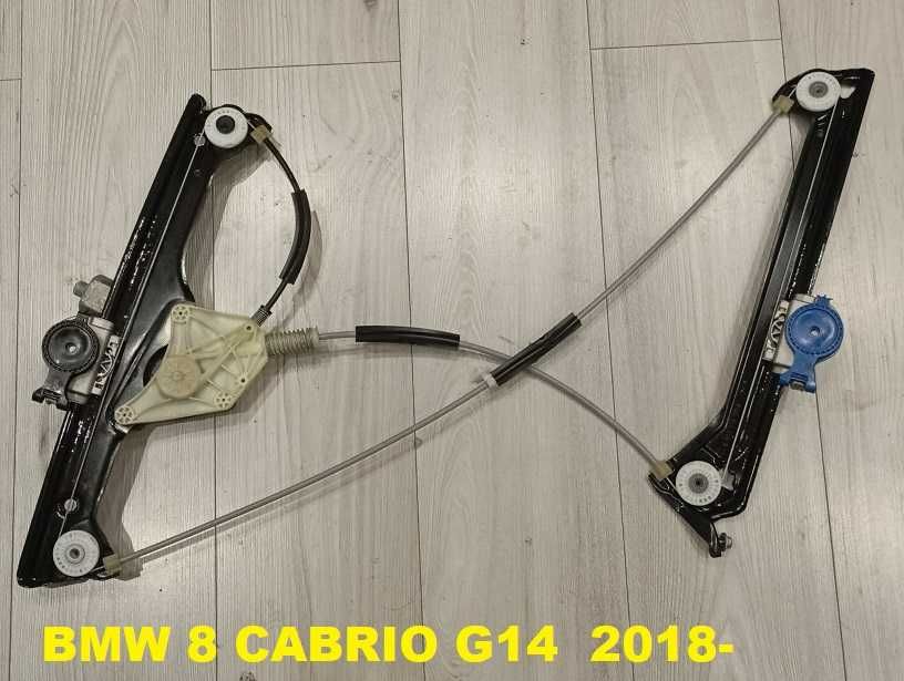 Podnośnik Mechanizm Szyby BMW Serii 8 CABRIO G14 Lewy Przód 18- [5a]
