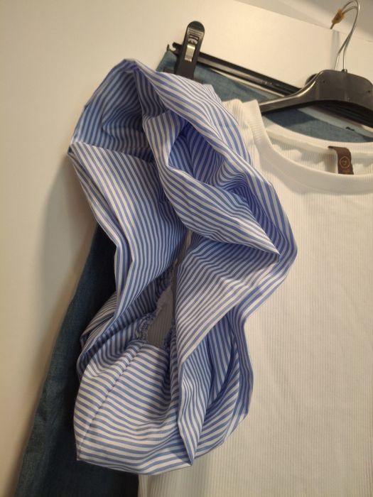 Conjunto saia e blusa