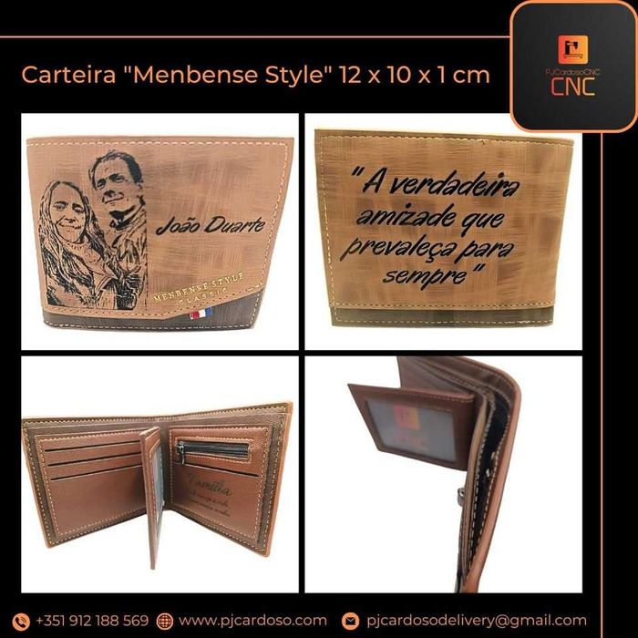 Carteiras Personalizadas Imagem / Texto