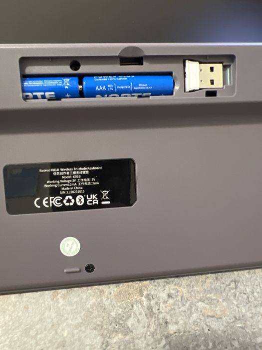 Безпровідна мембранна клавіатура Baseus K01B