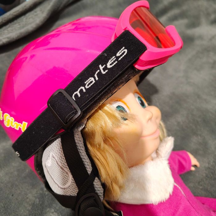 Kask narciarski dla dziewczynki