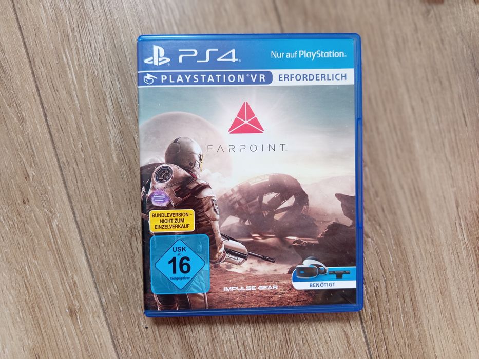 Okulary VR ps4 + gra VR + pistolet VR