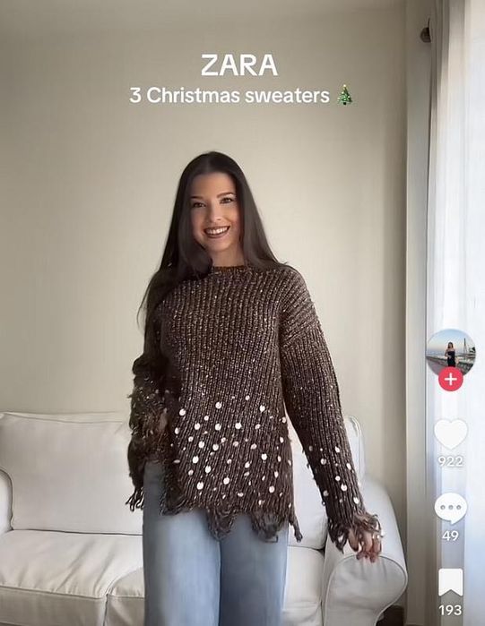 Светр вʼязаний zara зара
