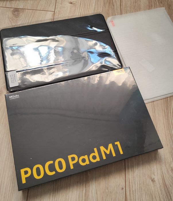 Tablet POCO PAD M1 8/256GB + etui + szkło