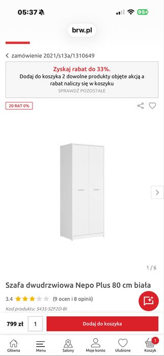 Szafa brw nepo plus