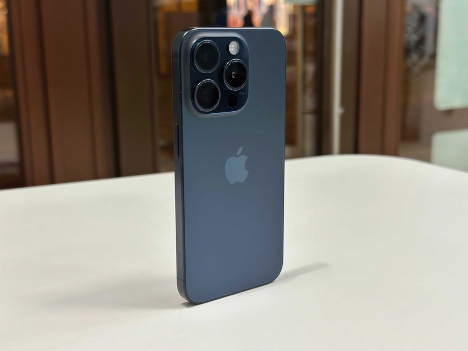 PROMO!! iPhone 15 Pro Blue Titanium 256GB / Gwarancja 24mies/Raty 0%