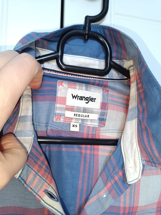 Koszula krata kratka długi rękaw Wrangler XS
