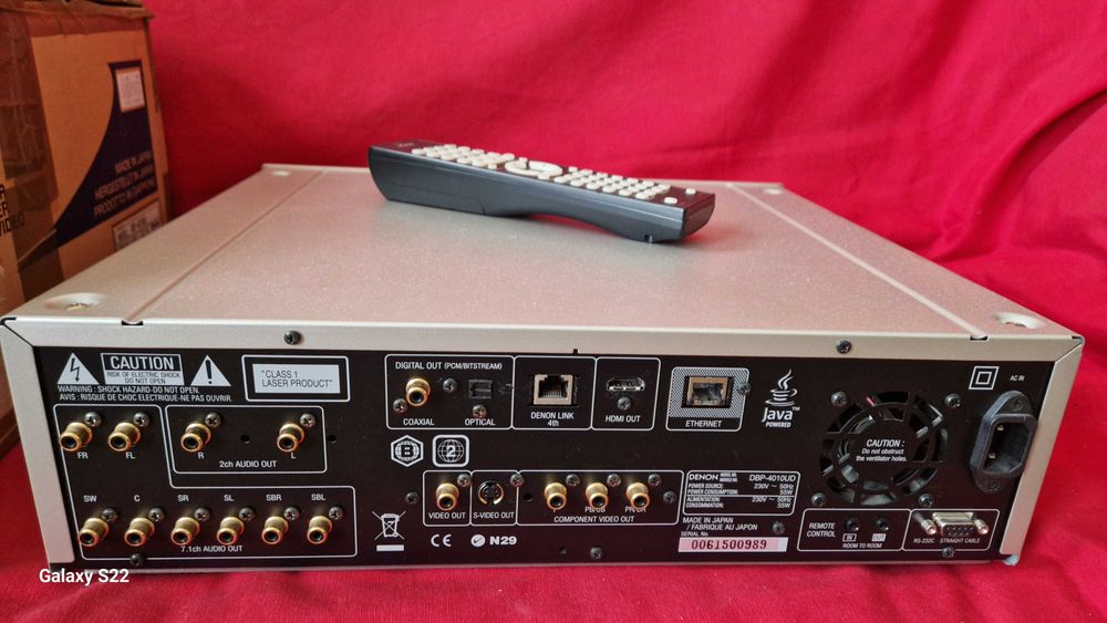 DENON DBP-4010 UD Blu-ray Sony Yamaha Nad Arkam Pioneer
DBP-4010UD
Odt