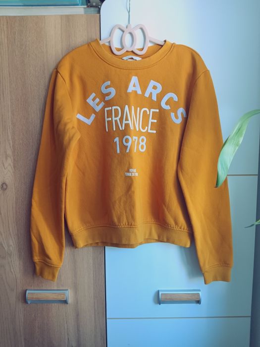 Bluza oversize dla chłopca długi rękaw bawełniana