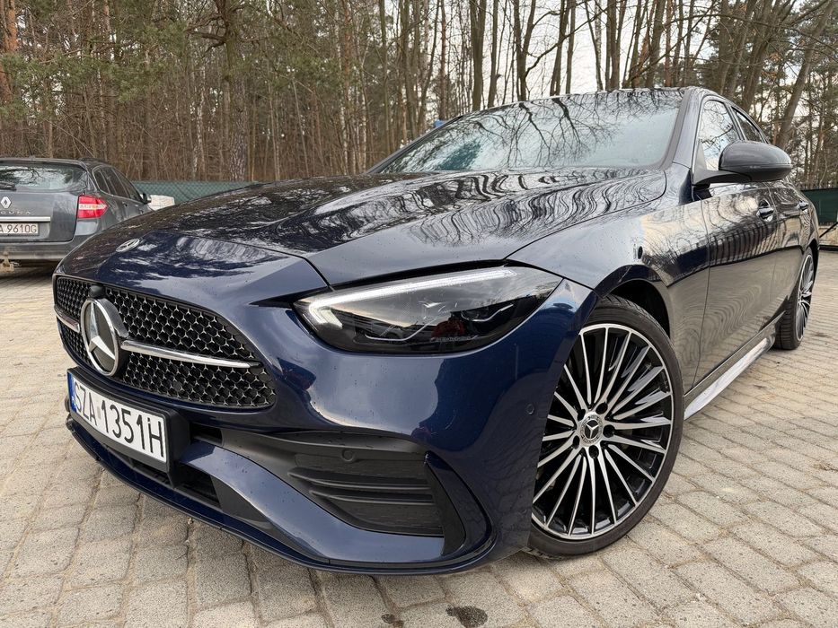 Mercedes-Benz Klasa C C220d AMG Shadow line, Serwis ASO