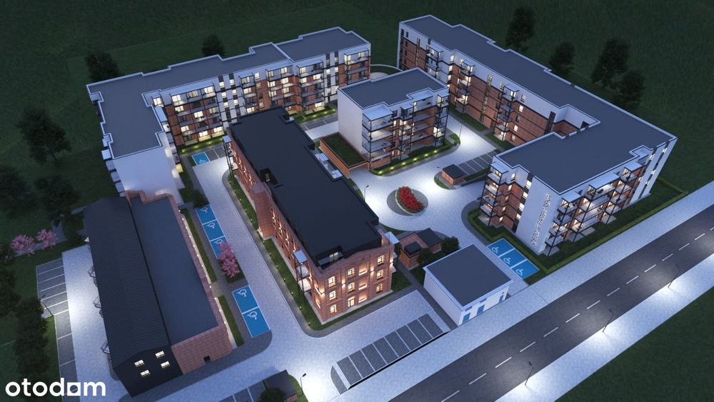 2-pokojowe mieszkanie 46m2 + ogródek