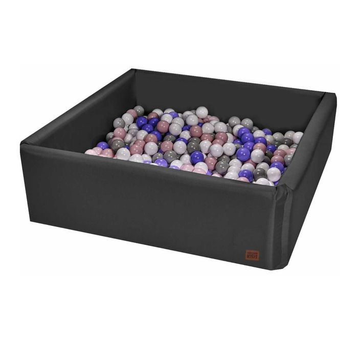 Suchy basen z pianki dla dzieci 90×90x30 +200 kulek Wyprzedaż Nowy